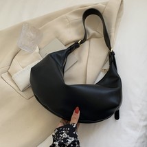 Crossbody Bags For Women Shopper PU Leather Ladies Simple Korean Soft Fashion Ev - £22.93 GBP
