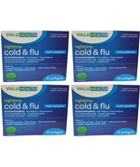 Lot Of 4 ColdFluRelief Multi-SymptomNiteTime LiquidCapsules 10Softgels - $300.05 MXN