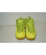 Nike Foamposite Pro Volt GS Lime Green Mid Top Sneakers Sz 5y - $40.43 CAD