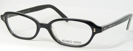 Romeo Gigli RG140 442 Black /WHITE Grey Eyeglasses Glasses Frame 48-17-140 Italy - £75.07 GBP