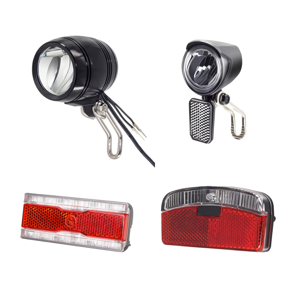 Dynamo Bike Light Set With Rear Light And Headlight LED Bicycle Dynamo L... - $17.44+