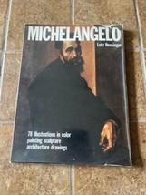 MICHELANGELO LUTZ HEUSINGER - PAPERBACK  78 illustrations painting sculp... - £12.08 GBP