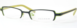 VULKAN Par Ivko V718 423 Noir Mat/Vert Lunettes 46-18-125mm Allemagne - $47.05