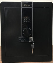 Kavey 2.0 Cubic Safe Box, Home Safe with Digital Touch Screen Keypad, Black - £136.64 GBP