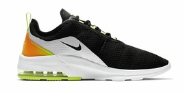 Nike Air Max Motion 2 Black Volt White Men Running Shoes Sneakers AO0266... - £79.60 GBP