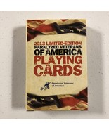 2013 Limited-Edition Paralyzed Veterans Playing Cards - £6.80 GBP