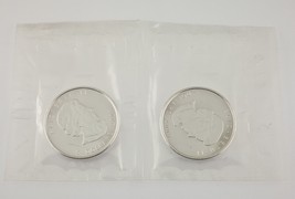 2008 Canada Silver Vancouver Olympics silver Coin Unc Set of 2 Coins - £76.67 GBP