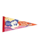 D23 The Official Disney Fan Club Mickey Mouse Pennant Flag Banner - £15.75 GBP