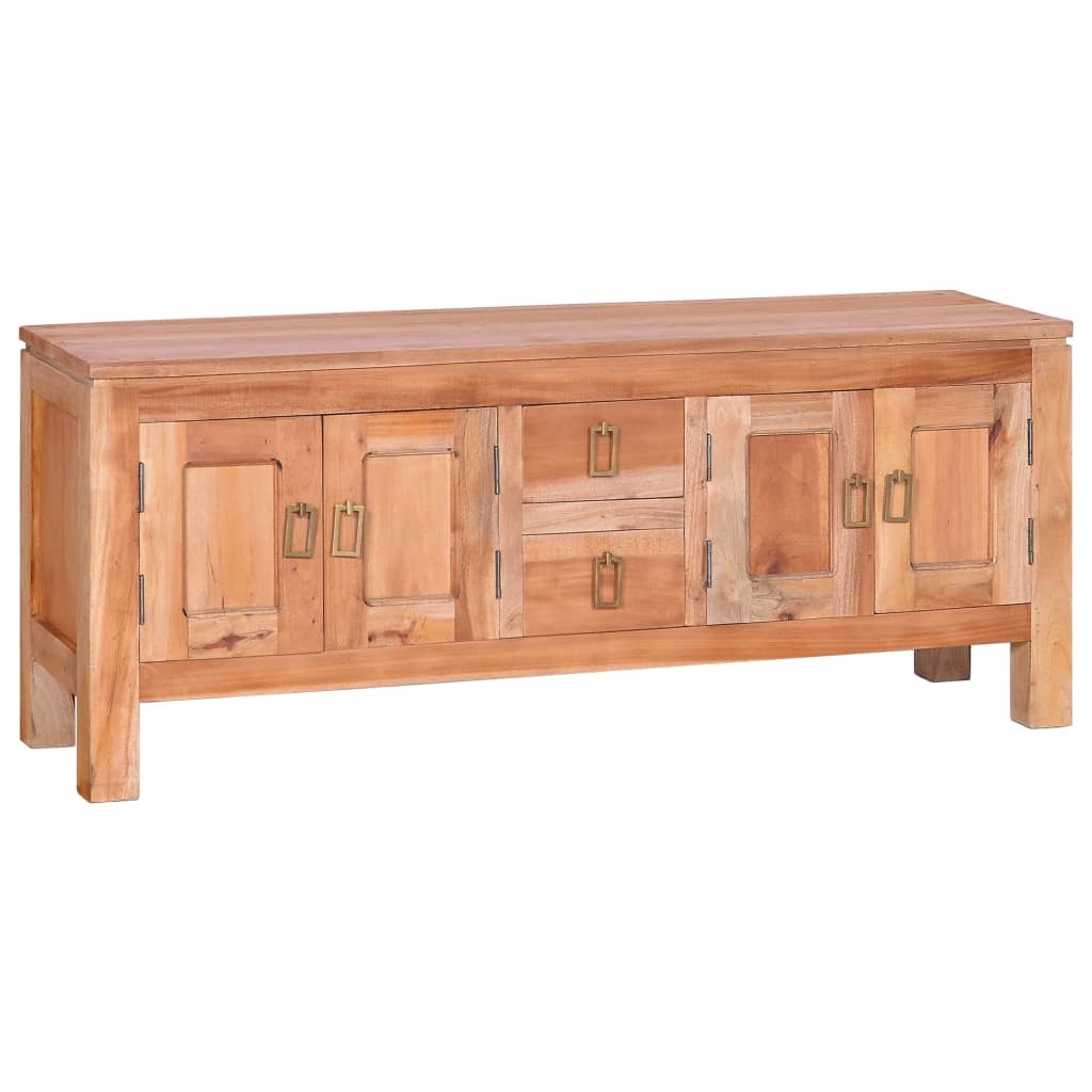 Primary image for TV Cabinet 110x30x45 cm Solid Mahogany Wood
