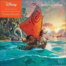 Disney Dreams Collection by Thomas Kinkade Studios 2024 Calendar Kinkade, Thomas - £30.75 GBP