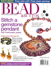 Bead &amp; Button Magazine Oct 2006 #75 Gallery of Artisians Gemstone Pendan... - $6.50