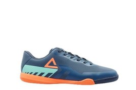 [EW9289F] Mens Peak IC Navy Orange Indoor Soccer Shoes - £29.46 GBP