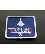 TOP GUN US USN NAVY FIGHTER SCHOOL EMBROIDERED PATCH 3.5 INCHES TOM CRUISE - £4.22 GBP