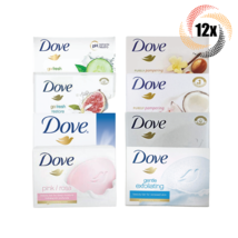 12x Bars Dove Variety Scent Moisturizing Beauty Soap | 135G | Mix &amp; Match Scent! - £18.90 GBP