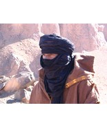 Black Touareg turban - €81,34 EUR