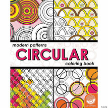 Modern Patterns Circular Coloring Book - £6.17 GBP