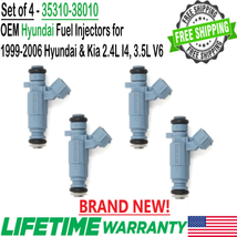 4/Sets Brand New Hyundai Genuine Fuel Injectors for 2002-2006 Kia Sedona 3.5L V6 - £97.72 GBP