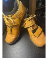 Reebok Crossfit Shoes U-Form Youths Sz 5-1/2 . Lightly Worn. Orange. Gre... - $175.15 MXN