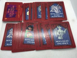 Game Parts Pieces Hunchback Notre Dame Town Square 1995 Milton Bradley 48 Cards - $3.39
