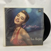 Anna Maria Alberghetti &quot;I Can&#39;t Resist You&quot; vinyl LP Capitol Records T 887 1957 - £32.28 GBP