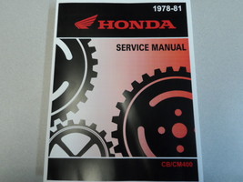 1978 1979 1980 1981 Honda CB 400T CM 400A 400E Service Repair Shop Manual - $129.99