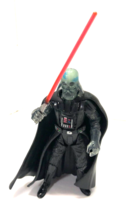 Disney Star Wars Darth Vader 2001 Emperor&#39;s Wrath with Light Saber Figure - £15.69 GBP