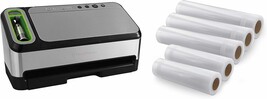 FoodSaver 2-in-1 Vacuum Sealing System with Starter Kit, 4800 Silver, Bl... - $481.56