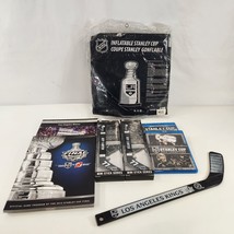 LA Kings Stanley Cup Collectible Lot Blu Ray DVD Book Mini Stick Inflata... - £69.20 GBP