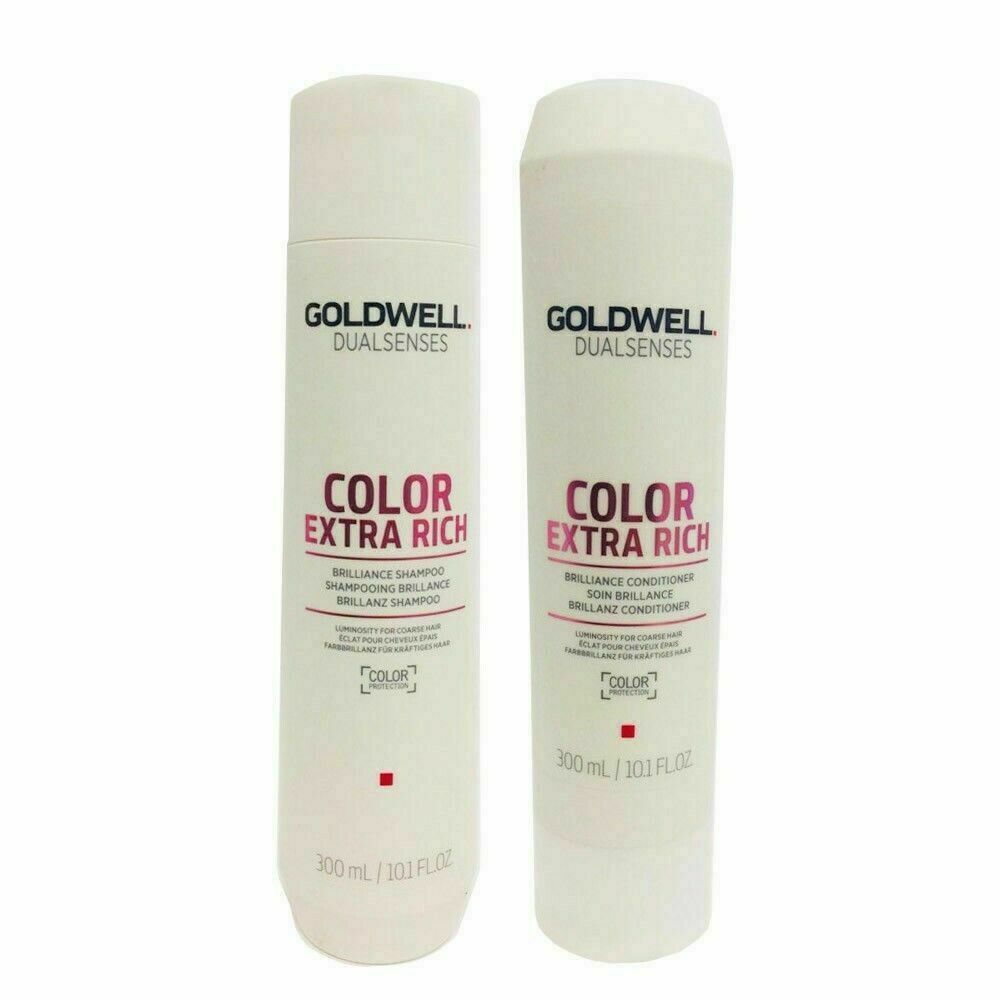 Goldwell Dualsenses Color Extra Rich Shampoo & Conditioner DUO Set, 10.1 oz each - £23.67 GBP