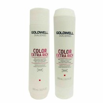 Goldwell Dualsenses Color Extra Rich Shampoo &amp; Conditioner DUO Set, 10.1... - £23.35 GBP
