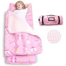 Toddler Nap Mat With Pillow And Blanket-53 X 21 X1.5 Inches,Extra Large,... - £52.95 GBP