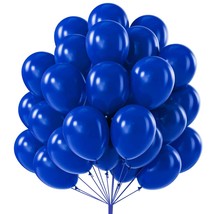 Persian Blue Balloons, 100 Pcs 10 Inch Dark Blue Balloons, Blue Balloons For Bal - £14.15 GBP