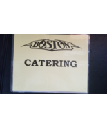 BOSTON - ORIGINAL 9 X 11.5 BACKSTAGE TOUR &quot;CATERING&quot; CONCERT DOOR SIGN - $1,127.49 MXN
