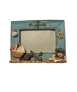 Standing Picture Frame Multicolor Sailboat Design Rectangle Shape Beach - $17.52 CAD
