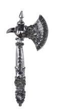 Axe brooch gold silver plated designer broach celebrity queen king pin i32 new - £18.99 GBP