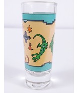 Ancient Ruins Lizard Turtle Rabbit Symbols 4&quot; Collectible Shooter Glass - $6.50