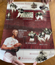 OU Bud Wilkinson Poster The University of Oklahoma Vintage Rare 24&quot; x 18&quot; - $742.42 MXN