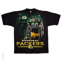 GREEN BAY PACKERS New with tags TUNNEL T-Shirt BLACK shirt NFL TEAM APPAREL - £17.10 GBP+