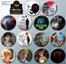 Stephen King&#39;s It The 2017 Movie Metal Photo Button Assortment of 144 NE... - £108.01 GBP