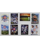 Chicago Cubs 1990s 2004 Baseball Pocket Schedules Lot of 8 - £10.89 GBP