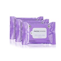 FACESCANADA Fresh Clean Glow Makeup Remover Wipes - 10N (Pack of 3) (10 N - Pack - $11.66