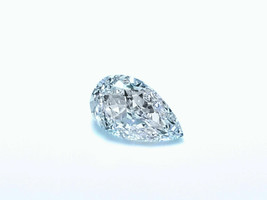 Blue Diamond - 0.46ct Natural Loose Fancy Light Blue Color GIA Type llB VS2 Pear - £22,781.64 GBP