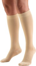 TRUFORM Unisex Below Knee Stockings 30-40mmHg (Beige) Small - £15.31 GBP