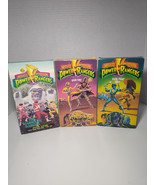 Mighty Morphin Power Rangers Lot of 3 VHS Wannabe Ranger, High Five & Fo... - €12,84 EUR Mighty Morphin Power Rangers Lot of 3 VHS Wannabe Ranger, High Five & Fo... - €12,84 EUR