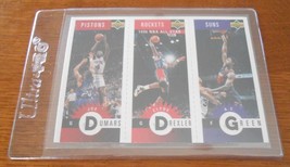 1996 Upper Deck Collector&#39;s Choice Dumars/Drexler/Green #M66/M31/M24 Mini Cards - £3.66 GBP