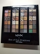 NYX 112 Colors Box of Eye Shadow/S118 - £23.77 GBP