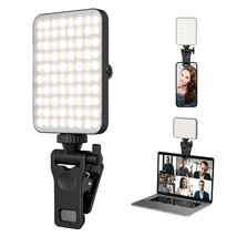 Rechargeable Selfie Light &amp; Phone Light Clip For Iphone - Phone Led Ligh... - £21.93 GBP