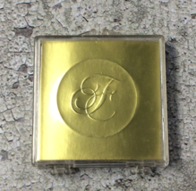 Hallmark Letter Seals 20 Gold Foil Embossed Letter F Self Adhesive Seal ... - $4.95