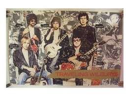 The Traveling Wilburys Poster Roy Orbison George Harrison Bob Dylan Tom Petty Di - £140.58 GBP