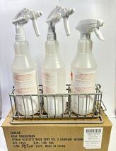 Commercial Heavy Duty ECOLAB 3 Compartment Wall Mount Spray Bottle Holde... - $508.20 MXN